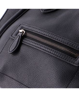 Mini Luggage Bag Grainy Leather