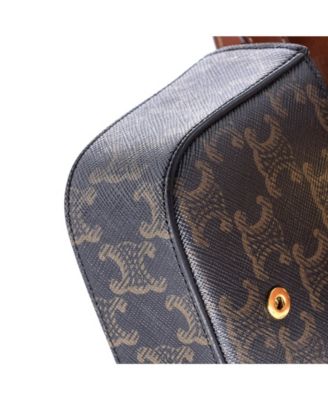 Mini Triomphe Shoulder Bag Triomphe Coated Canvas