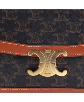 Medium Triomphe Shoulder Bag Triomphe Coated Canvas