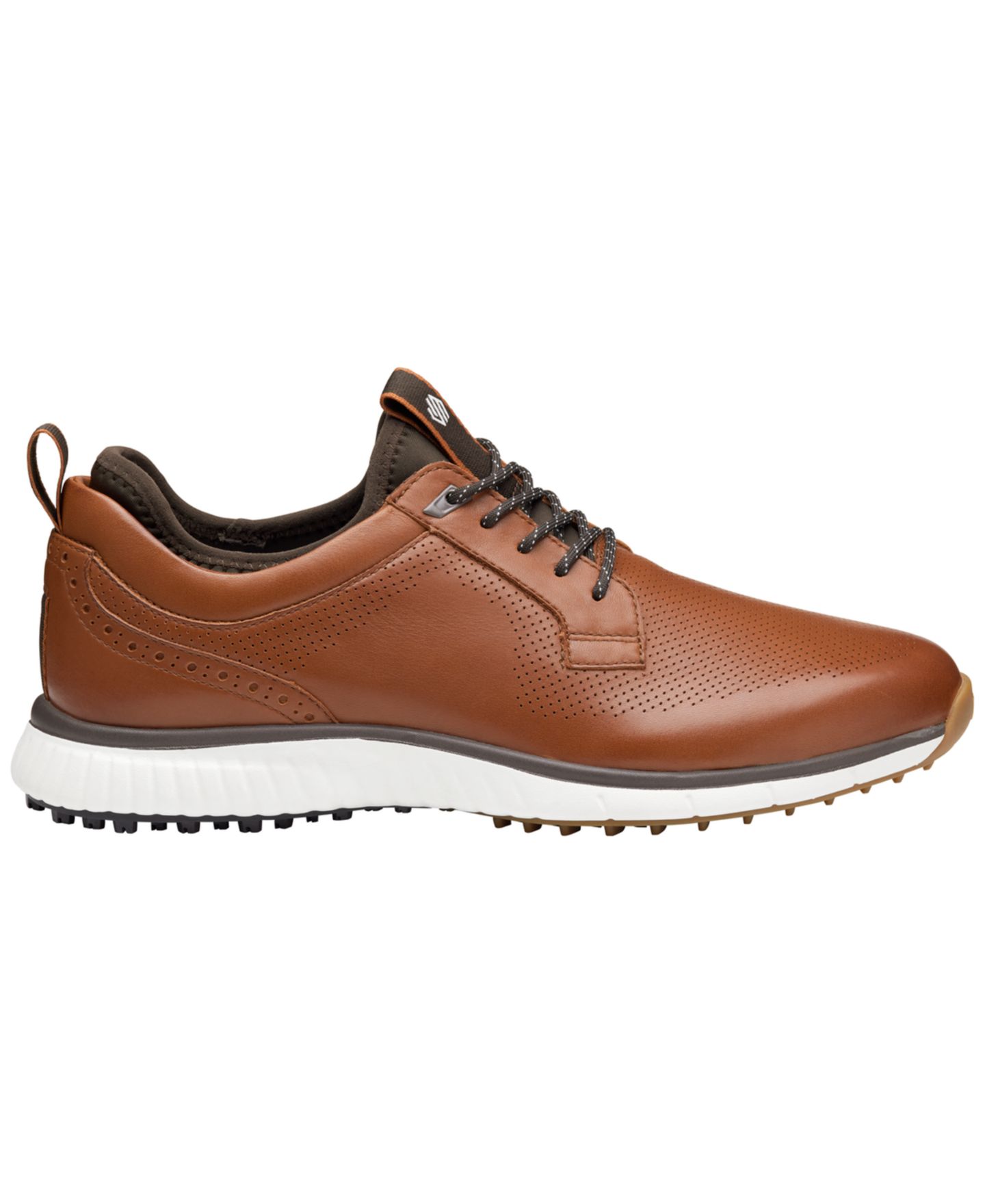 Мужские кроссовки Johnston & Murphy H6-Luxe Hybrid Round Toe, цвет: Рыжевато-коричневый — фото 2