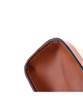 Mini Sulky Vertical Cabas Tote Canvas with Leather