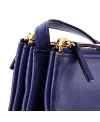 Large Trio Crossbody Bag Leather