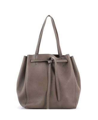 Medium Phantom Tie Cabas Tote Leather