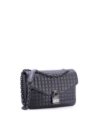Medium C Bag Quilted Leather