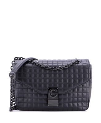 Medium C Bag Quilted Leather
