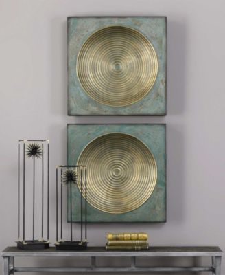 Sybil Antique Squares, Set of 2