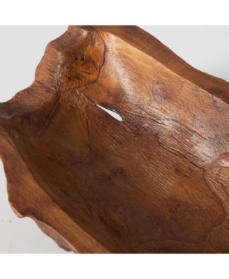 4.75" Teak Leaf Bowl