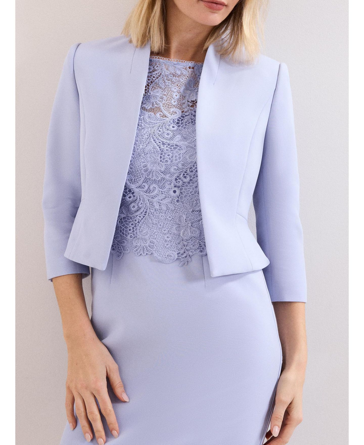 Женский пиджак Phase Eight Daisy Cropped Occasion Blazer — фото 6