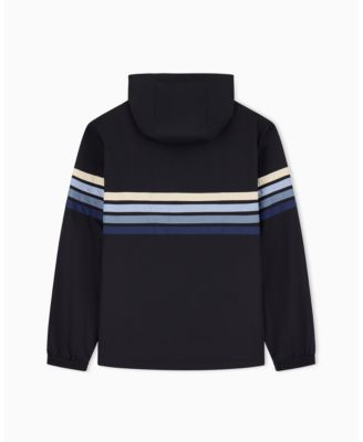 Men's Stretch Nylon 4 Stripes Windbreaker