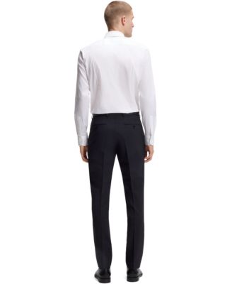 Men's Easy-Iron Slim-Fit Dress Shirt