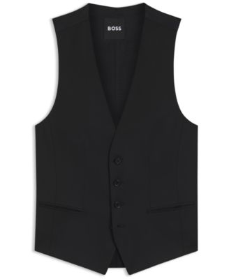 BOSS Men's Single-Breasted Waistcoat