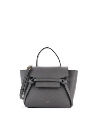 Nano Belt Bag Textured Leather