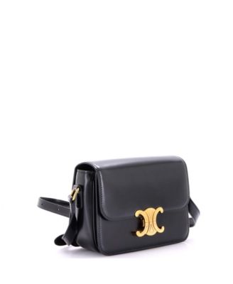 Teen Triomphe Shoulder Bag Smooth Calfskin