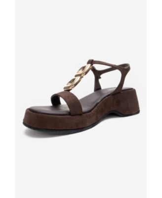 Women's Shoes Matt Platform Sandal