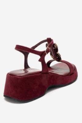 Women's Shoes Matt Platform Sandal