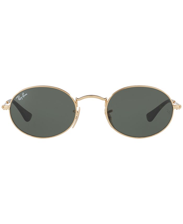 Ray-Ban OVAL FLAT LENS Sunglasses, RB3547N 48 - Macy's