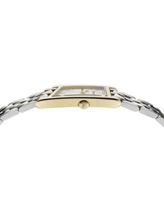Men's Two-Tone Stainless Steel Bracelet Watch, 39x24mm