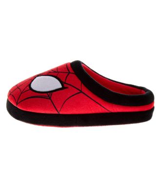 Toddler Marvel Spiderman Slippers Cozy, Plush, and Fun House Footwear