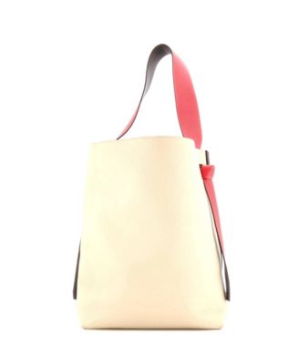Small Twisted Cabas Tote Calfskin