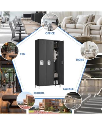 Doors Employee Lockers for Office, Metal Sorage Locker Combination, Lockable Employees Metal Locker With Door, Industrial Storage Lockers