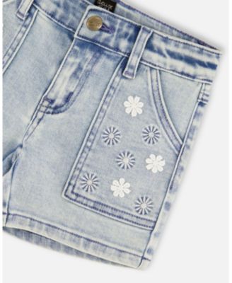 Little Girls Denim Shorts