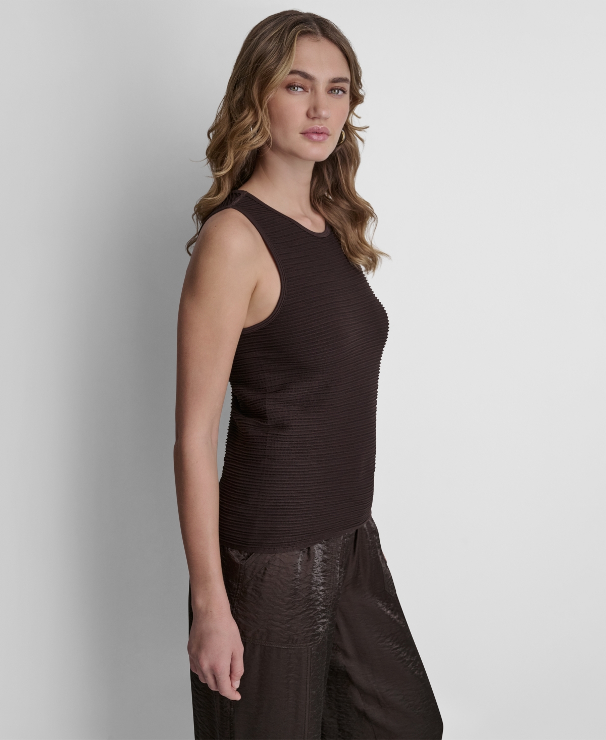 Dkny Women's Cutaway Seamless Tank