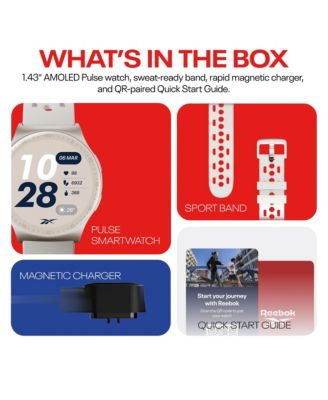 PULSE Smartwatch with 1.43" AMOLED Display, 10-Day Battery Life, 80+ Sport Modes