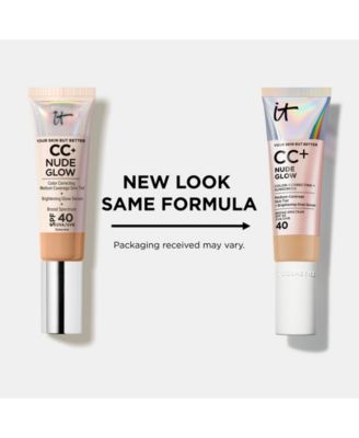 CC+ Nude Glow Lightweight Foundation + Glow Serum SPF 40