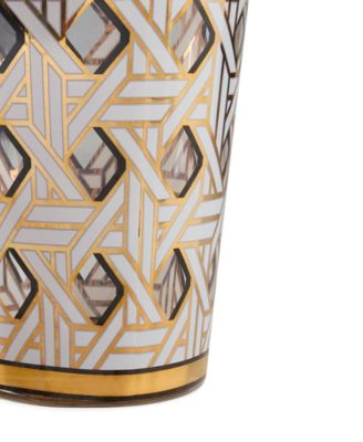 Basketweave 4-Pc. Glassware Set