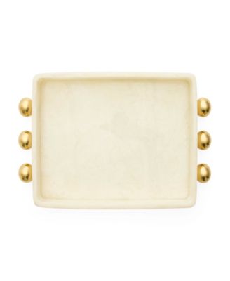 Fontana Marbleized 21" Acrylic Tray