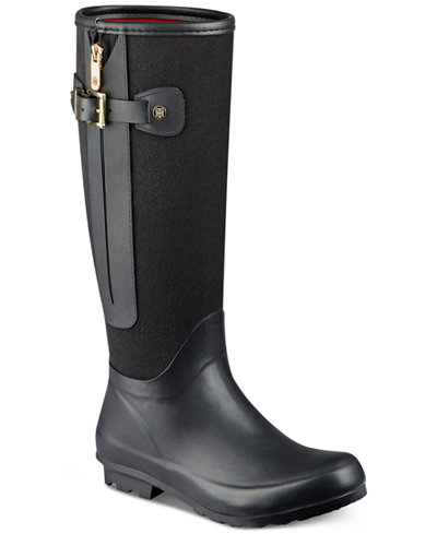 Tommy Hilfiger Mela Rain Boots - Boots - Shoes - Macy's
