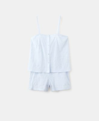 Women's Two-Piece Cotton Pajama Set