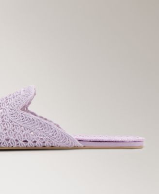 Women's Crochet Mule Slippers