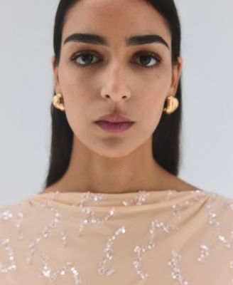 Women's Open Back Sequin Dress