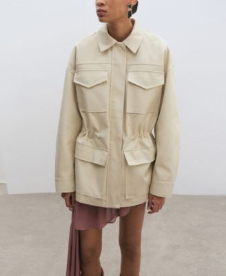 Women's Pockets Oversized Parka