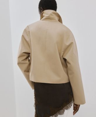 Women's Pockets Cotton Jacket