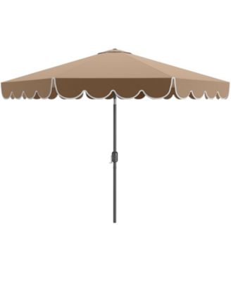 Patio Umbrella Outdoor Market Umbrella with Crank Tilt Adjustment