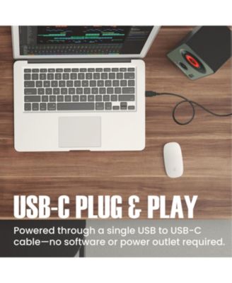 2.0 Stereo Bluetooth 5.3 Dual Driver Desktop PC Speakers