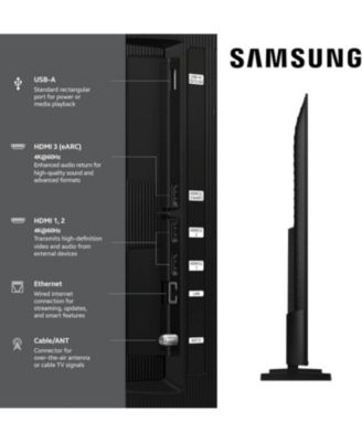 QN50Q7FAAFXZA 50 Inch QLED Q7F 4K Vision AI Smart TV with a 3 Year Amber Protection Plan (2025)