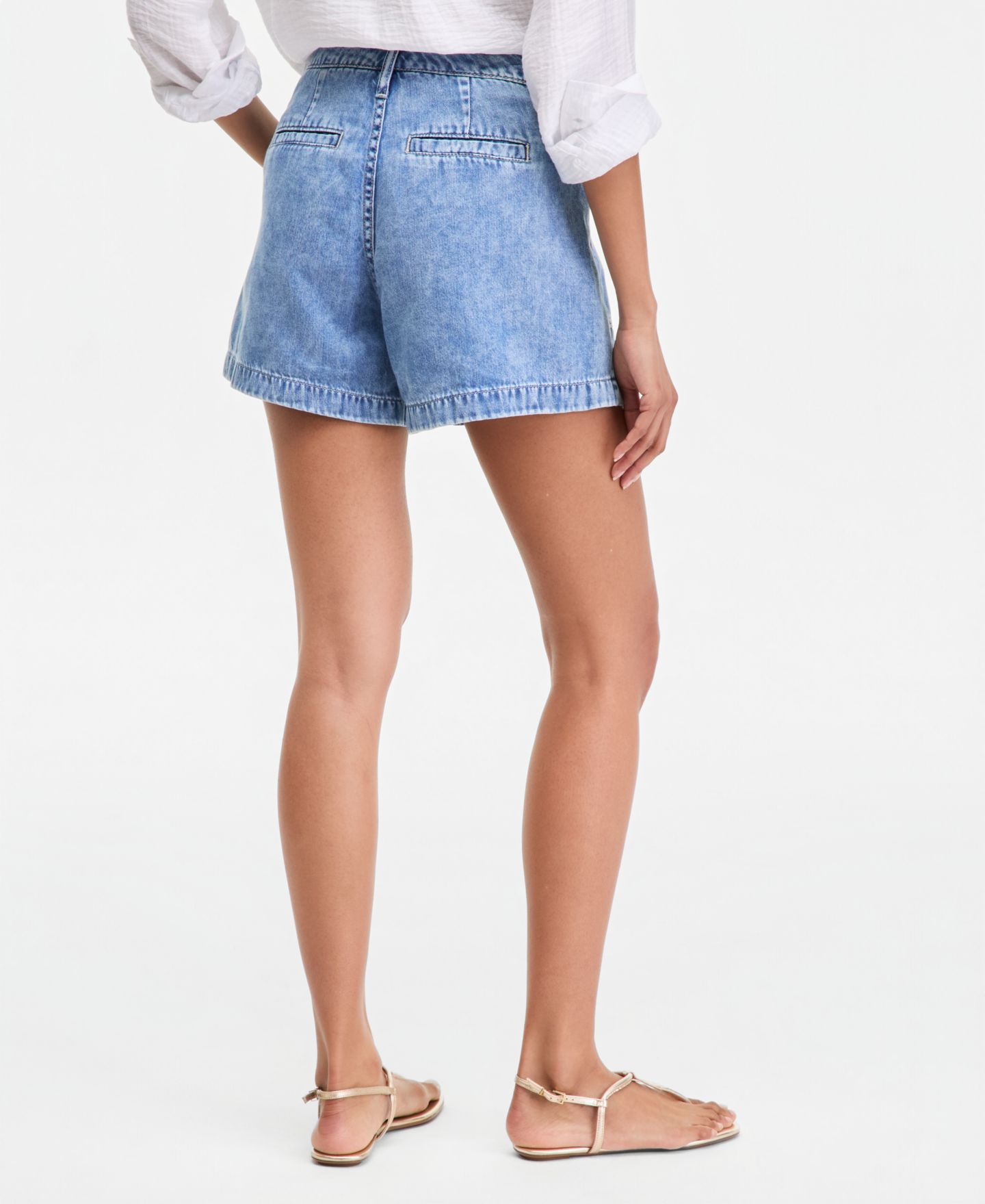 Женские шорты On 34th 4" Denim Utility, цвет: Варёный — фото 2