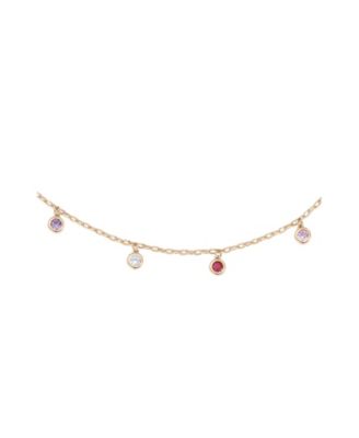 Rainbow Charm Necklace