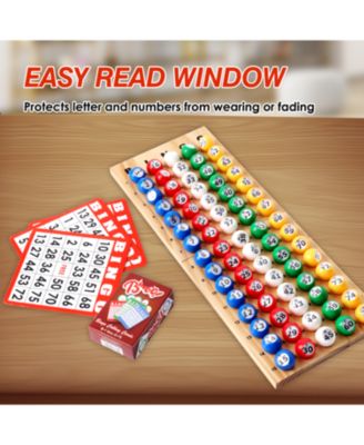 7/8-Inch Plastic Replacement Bingo Balls for Parties, Bingo Nights, Prize Raffles