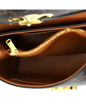 Teen Nino Top Handle Bag Triomphe Coated Canvas