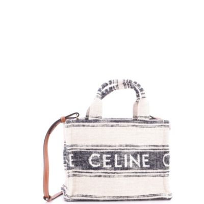 Small Cabas Thais Tote Striped Jacquard Textile