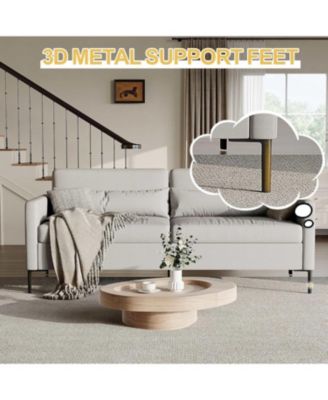 Loveseat Couches Set of 2 for Living Room, 80 in Modern Couch with Deep Seats, Comfortable Love Seat Sofa with Sturdy Frame