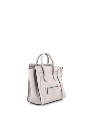 Mini Luggage Bag Smooth Leather