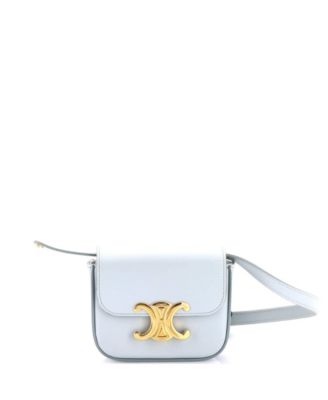 Mini Triomphe Shoulder Bag Smooth Calfskin