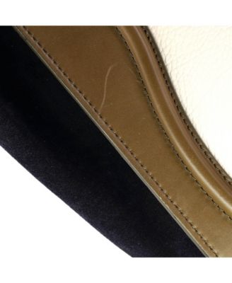 Mini Tricolor Luggage Bag Leather