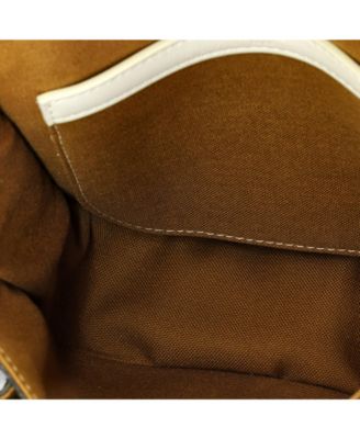 Medium Folco Bag Triomphe Coated Canvas