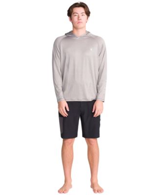Men's Hooded Raglan Long-Sleeve UPF 50+ Rashguard